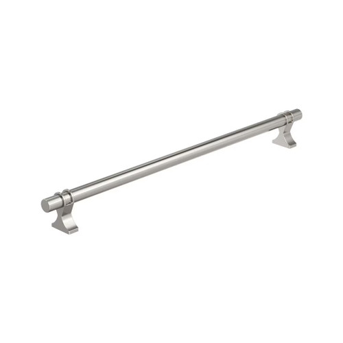 Amerock Hardware - Davenport 18 inch (457mm) Center-to-Center Appliance Pull is finished in Satin Nickel - BP36699G10
