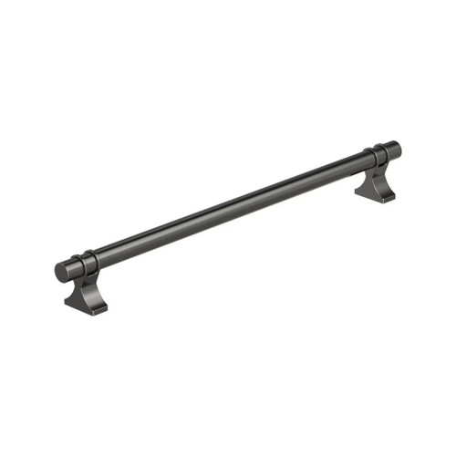 Amerock Hardware - Davenport 10-1/16 inch (256mm) Center-to-Center Pull is finished in Gunmetal - BP36620GM