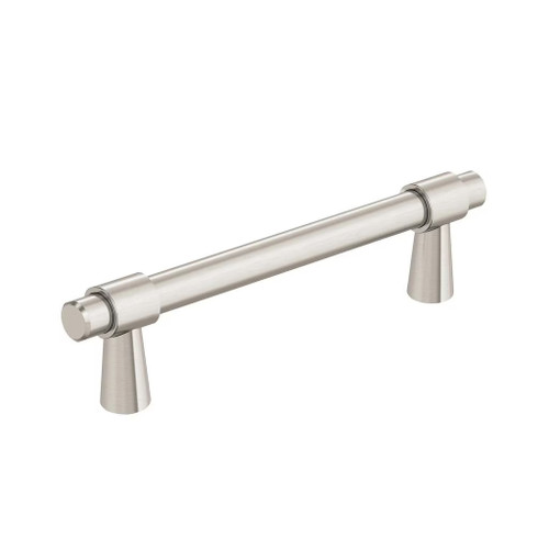 Amerock Hardware - Destine 3-3/4 inch (96mm) Center-to-Center Pull is finished in Satin Nickel - BP36858G10