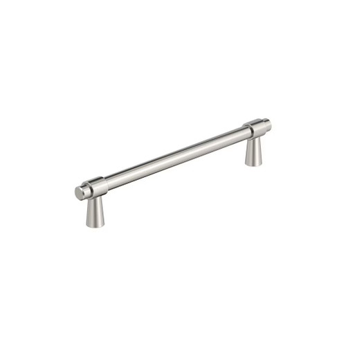 Amerock Hardware - Destine 6-5/16 inch (160mm) Center-to-Center Pull is finished in Polished Nickel - BP36860PN