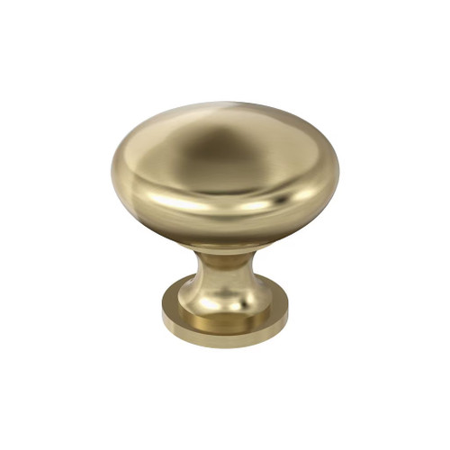 Amerock Hardware - Edona 1-1/4 inch (32mm) Diameter Knob is finished in Golden Champagne - BP53005BBZ