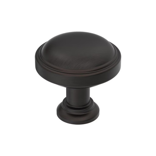 Amerock Hardware - Enlivity 1-1/4 inch (32mm) Diameter Knob is finished in Oil-Rubbed Bronze - BP37720ORB