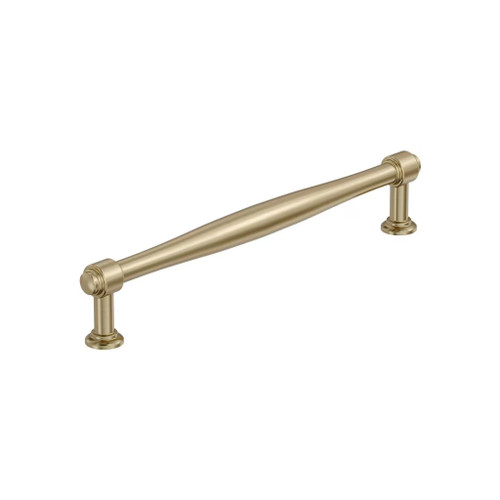Amerock Hardware - Enlivity 7-9/16 inch (192mm) Center-to-Center Pull is finished in Golden Champagne - BP37725BBZ