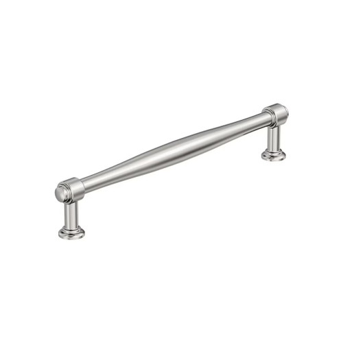 Amerock Hardware - Enlivity 7-9/16 inch (192mm) Center-to-Center Pull is finished in Polished Nickel - BP37725PN