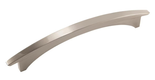 Amerock Hardware - Essential'Z 6-5/16 inch (160mm) Center-to-Center Pull is finished in Satin Nickel - BP29423G10