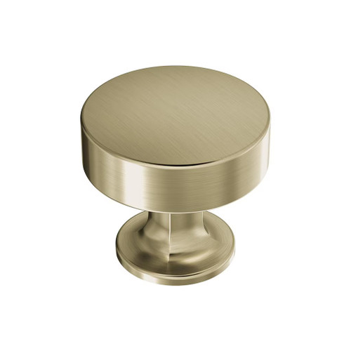 Amerock Hardware - Everett 1-5/16 inch (33mm) Diameter Knob is finished in Golden Champagne - BP37102BBZ