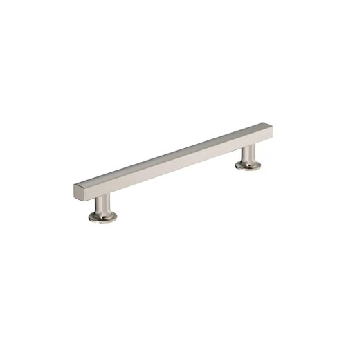 Amerock Hardware - Everett 6-5/16 inch (160mm) Center-to-Center Pull is finished in Satin Nickel - BP37106G10