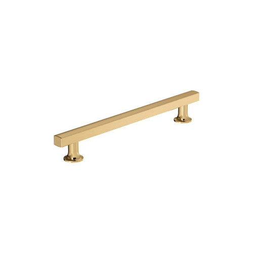 Amerock Hardware - Everett 7-9/16 inch (192mm) Center-to-Center Pull is finished in Champagne Bronze - BP37107CZ