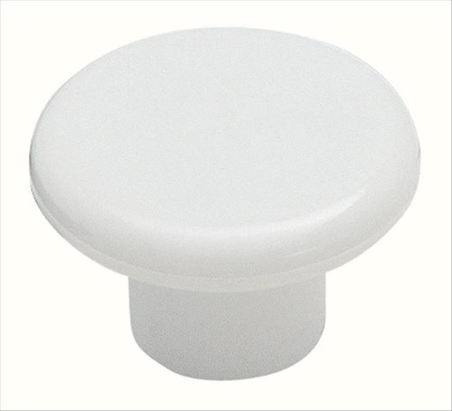 Amerock Hardware - Everyday Heritage 1-1/4 inch (32mm) Diameter Knob is finished in White - BP802PW