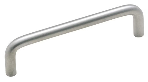 Amerock Hardware - Everyday Heritage 4 inch (102mm) Center-to-Center Pull is finished in Brushed Chrome - 943SCH