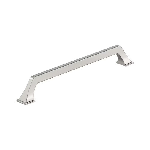 Amerock Hardware - Exceed 10-1/16 inch (256mm) Center-to-Center Pull is finished in Polished Nickel - BP36923PN