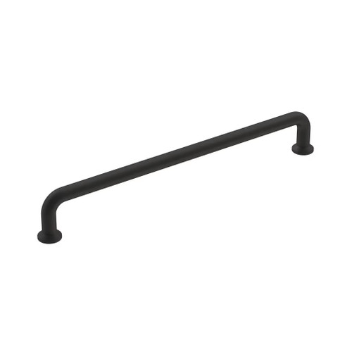 Amerock Hardware - Factor 7-9/16 inch (192mm) Center-to-Center Pull is finished in Matte Black - BP36783FB
