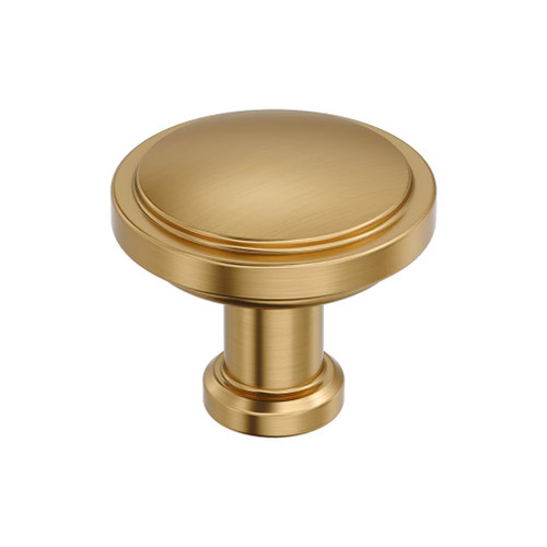 Amerock Hardware - Faircrest 1-1/4 inch (32mm) Diameter Knob is finished in Champagne Bronze - BP37460CZ