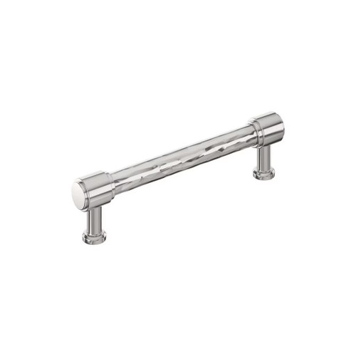 Amerock Hardware - Fairfax 5-1/16 inch (128mm) Center-to-Center Pull is finished in Polished Nickel - BP37538PN