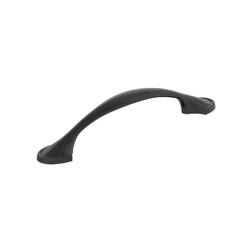Amerock Hardware - Fairfield 3-3/4 inch (96mm) Center-to-Center Pull is finished in Matte Black - BP37220FB