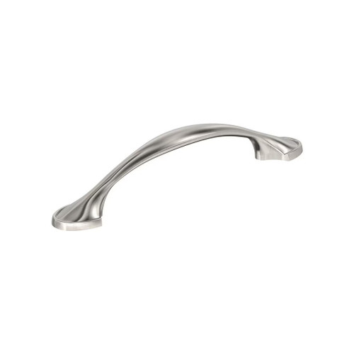Amerock Hardware - Fairfield 3-3/4 inch (96mm) Center-to-Center Pull is finished in Satin Nickel - BP37220G10