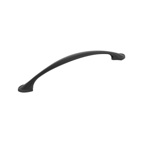 Amerock Hardware - Fairfield 6-5/16 inch (160mm) Center-to-Center Pull is finished in Matte Black - BP37222FB