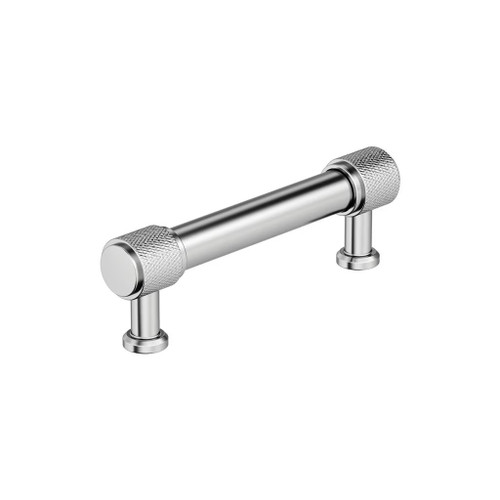 Amerock Hardware - Faraday 3-3/4 inch (96mm) Center-to-Center Pull is finished in Polished Chrome - BP3774326