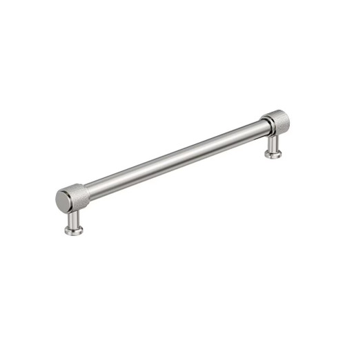 Amerock Hardware - Faraday 8-13/16 inch (224mm) Center-to-Center Pull is finished in Polished Nickel - BP37747PN