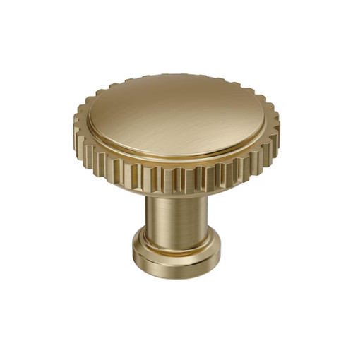 Amerock Hardware - Farewind 1-1/4 inch (32mm) Diameter Knob is finished in Golden Champagne - BP37800BBZ