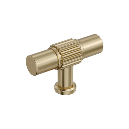 Amerock Hardware - Farewind 2 inch (51mm) Length Knob is finished in Golden Champagne - BP37801BBZ