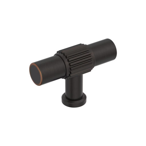 Amerock Hardware - Farewind 2 inch (51mm) Length Knob is finished in Oil-Rubbed Bronze - BP37801ORB