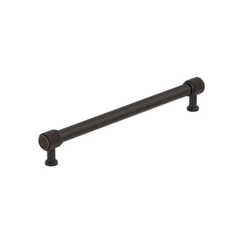 Amerock Hardware - Farewind 8-13/16 inch (224mm) Center-to-Center Pull is finished in Oil-Rubbed Bronze - BP37807ORB