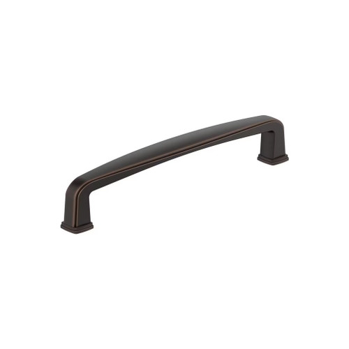 Amerock Hardware - Franklin 5-1/16 inch (128mm) Center-to-Center Pull is finished in Oil-Rubbed Bronze - BP37052ORB