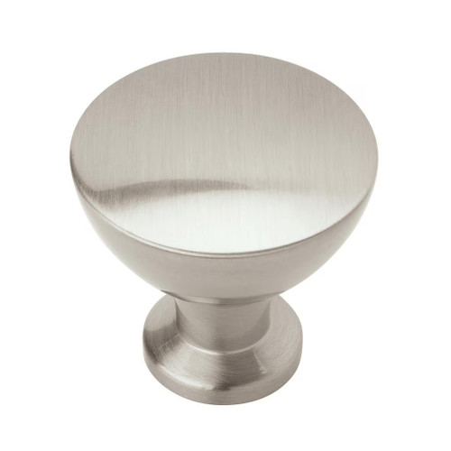 Amerock Hardware - Grail 1-1/4 inch (32mm) Diameter Knob is finished in Satin Nickel - BP37330G10