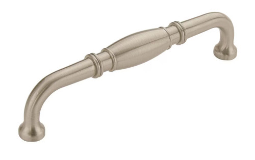 Amerock Hardware - Granby 6-5/16 inch (160mm) Center-to-Center Pull is finished in Satin Nickel - BP55245G10