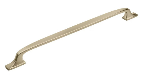 Amerock Hardware - Highland Ridge 18 inch (457mm) Center-to-Center Appliance Pull is finished in Golden Champagne - BP55324BBZ