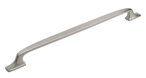 Amerock Hardware - Highland Ridge 18 inch (457mm) Center-to-Center Appliance Pull is finished in Satin Nickel - BP55324G10