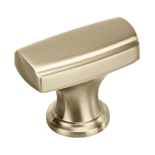 Amerock Hardware - Highland Ridge 1-3/8 inch (35mm) Length Knob is finished in Golden Champagne - BP55311BBZ
