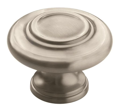 Amerock Hardware - Inspirations 1-3/4 inch (44mm) Diameter Knob is finished in Satin Nickel - BP15862G10