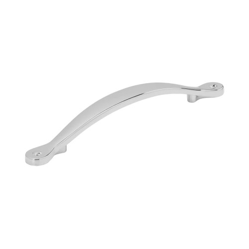 Amerock Hardware - Inspirations 5-1/16 inch (128mm) Center-to-Center Pull is finished in Polished Chrome - BP158826