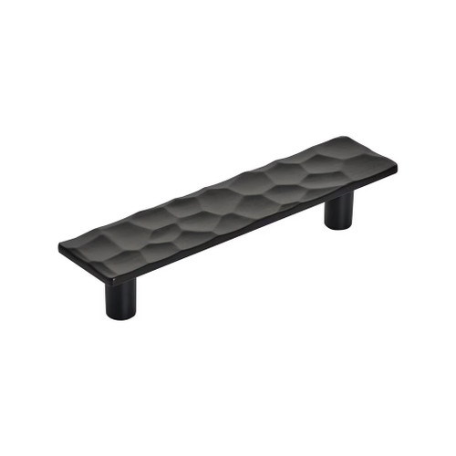 Amerock Hardware - Kamari 3-3/4 inch (96mm) Center-to-Center Pull is finished in Matte Black - BP36822MB