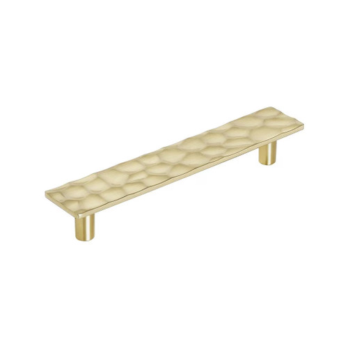 Amerock Hardware - Kamari 5-1/16 inch (128mm) Center-to-Center Pull is finished in Golden Champagne - BP36823BBZ