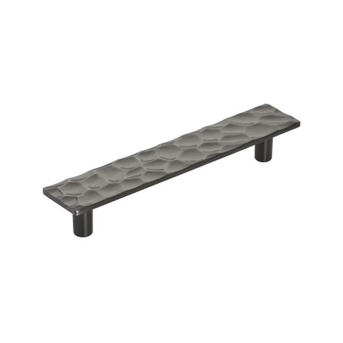 Amerock Hardware - Kamari 5-1/16 inch (128mm) Center-to-Center Pull is finished in Gunmetal - BP36823GM