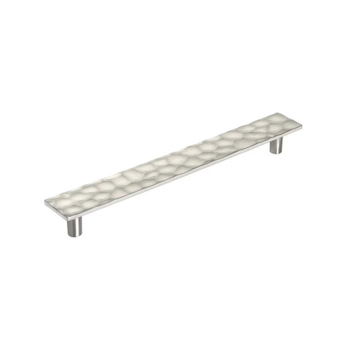 Amerock Hardware - Kamari 7-9/16 inch (192mm) Center-to-Center Pull is finished in Satin Nickel - BP36825G10