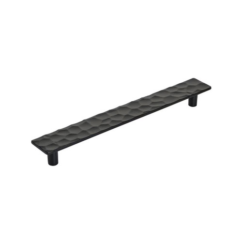 Amerock Hardware - Kamari 7-9/16 inch (192mm) Center-to-Center Pull is finished in Matte Black - BP36825MB