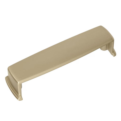 Amerock Hardware - Kane 3-3/4 inch (96mm) Center-to-Center Cup Pull is finished in Golden Champagne - BP53801BBZ