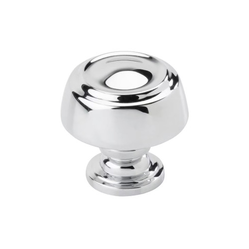 Amerock Hardware - Kane 1-3/16 inch (30mm) Diameter Knob is finished in Polished Chrome - BP5370026