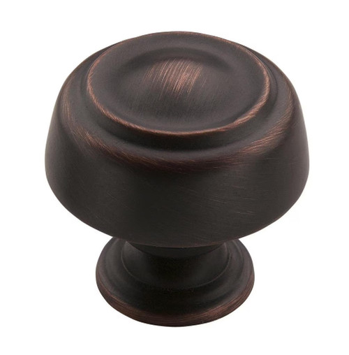 Amerock Hardware - Kane 1-5/8 inch (41mm) Diameter Knob is finished in Oil-Rubbed Bronze - BP538072ORB