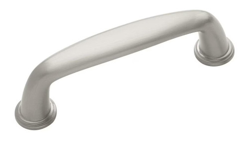 Amerock Hardware - Kane 3 inch (76mm) Center-to-Center Pull is finished in Satin Nickel - BP53701G10