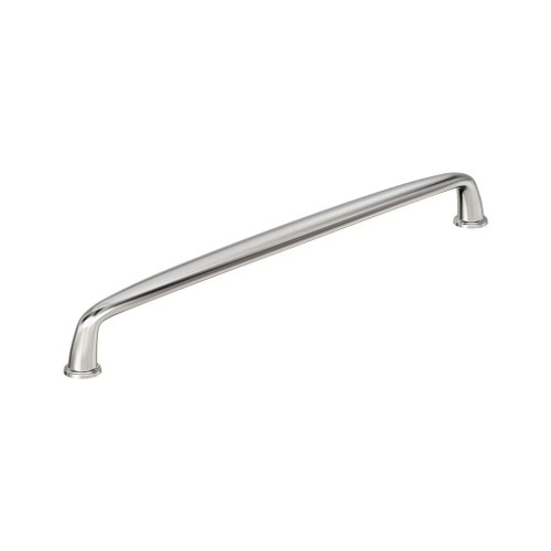 Amerock Hardware - Kane 10-1/16 inch (256mm) Center-to-Center Pull is finished in Polished Nickel - BP53810PN