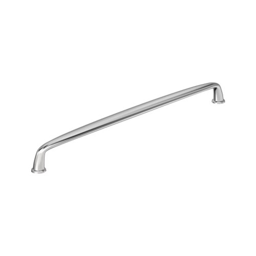Amerock Hardware - Kane 12-5/8 inch (320mm) Center-to-Center Pull is finished in Polished Chrome - BP5381126