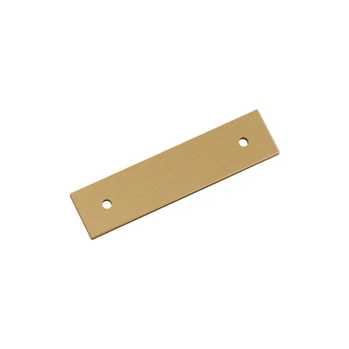 Amerock Hardware - Ladera 3 inch (76mm) Center-to-Center Backplate is finished in Champagne Bronze - BP37761CZ