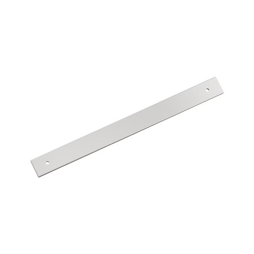 Amerock Hardware - Ladera 12 inch (305mm) Center-to-Center Backplate is finished in Polished Chrome - BP3776926
