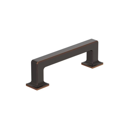 Amerock Hardware - Lintel 3-3/4 inch (96mm) Center-to-Center Pull is finished in Oil-Rubbed Bronze - BP37442ORB