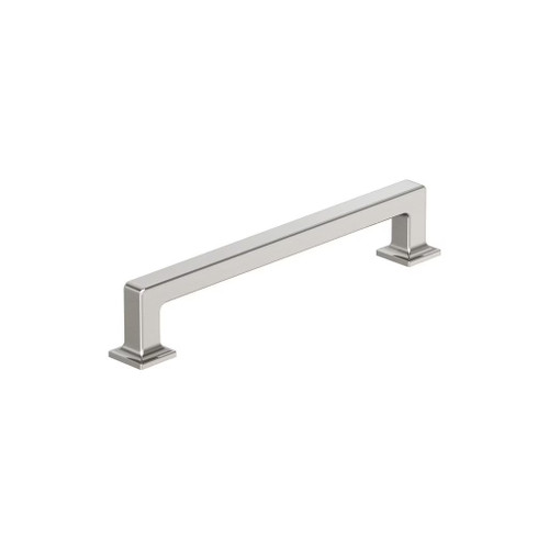 Amerock Hardware - Lintel 6-5/16 inch (160mm) Center-to-Center Pull is finished in Satin Nickel - BP37444G10